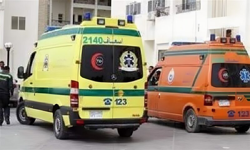 إصابة 7 أشخاص في تصادم ملاكي وميكروباص بطريق الفيوم سنورس