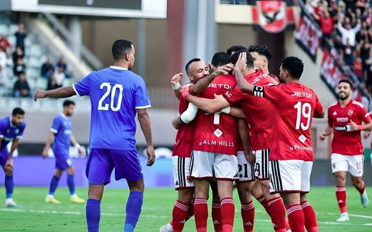 كأس عاصمة مصر.. الأهلي يتقدم بثنائية نظيفة على بترول أسيوط في الشوط الأول | «فيديو»