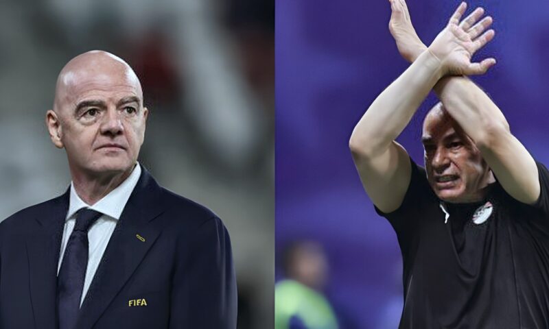 حسام حسن وإنفانتينو وجهًا لوجه بعد مباراة مصر والأرجنتين في كأس العالم 2026