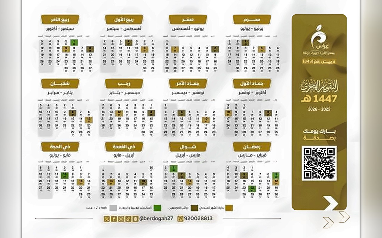 التقويم الهجري.. موعد بداية شهر جمادى الأولى 1448 وسر تسمية الشهر