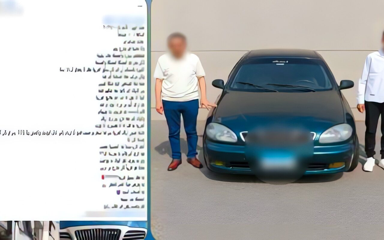 ضبط طالب بتهمة قيادة سيارة والده والاصطدام بسيدة