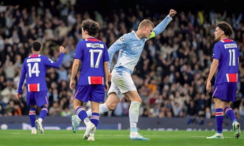 دوري أبطال أوروبا.. رأسية «هالاند» تقلص الفارق لـ مانشستر سيتي أمام باريس سان جيرمان «فيديو»
