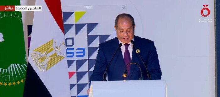الرئيس السيسي: مدينة العلمين الجديدة كانت دومًا شاهدة على التاريخ