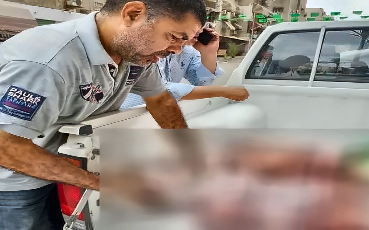 ضبط مخزنًا غير معلن والتحفظ على 180 كجم لانشون مجهول المصدر ببورسعيد