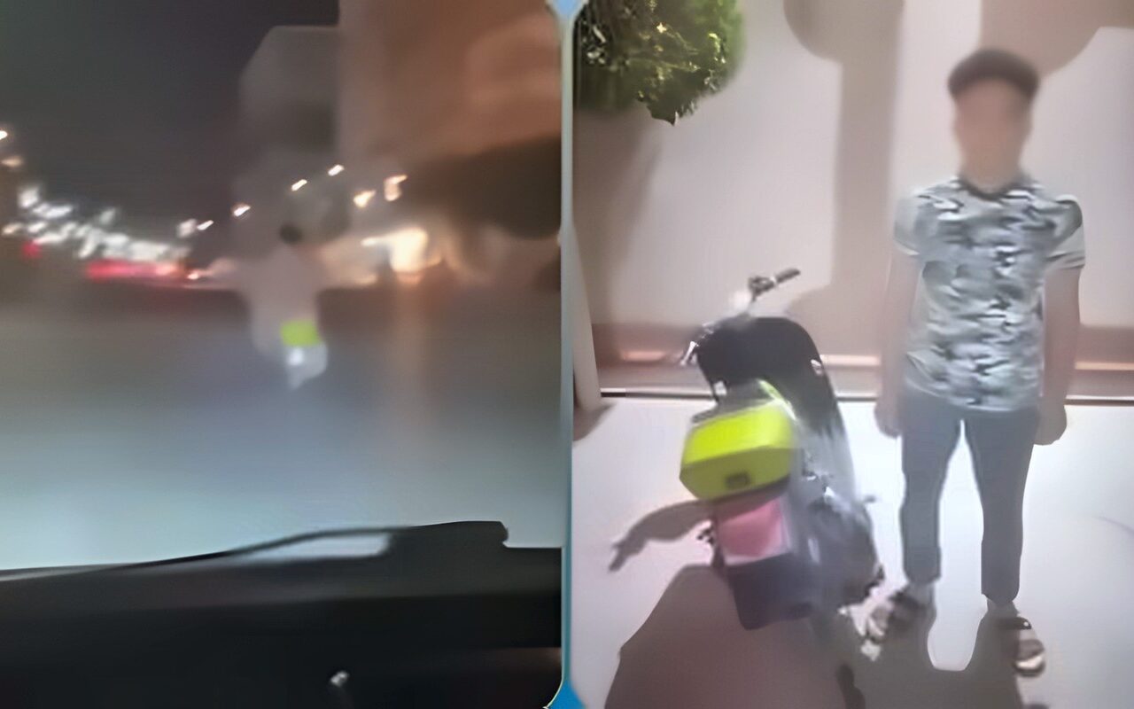 ضبط قائد دراجة نارية بتهمة أداء حركات استعراضية في الغربية «فيديو»