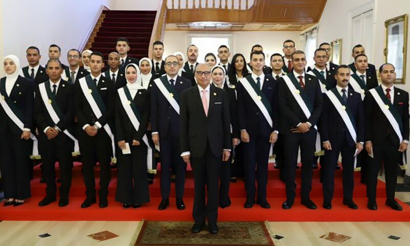 القضاة والقاضيات الجدد يؤدون اليمين القانونية أمام رئيس مجلس الدولة