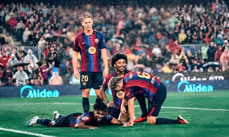 قائمة برشلونة لمواجهة خيتافي في الدوري الإسباني.. موقف حمزة عبد الكريم