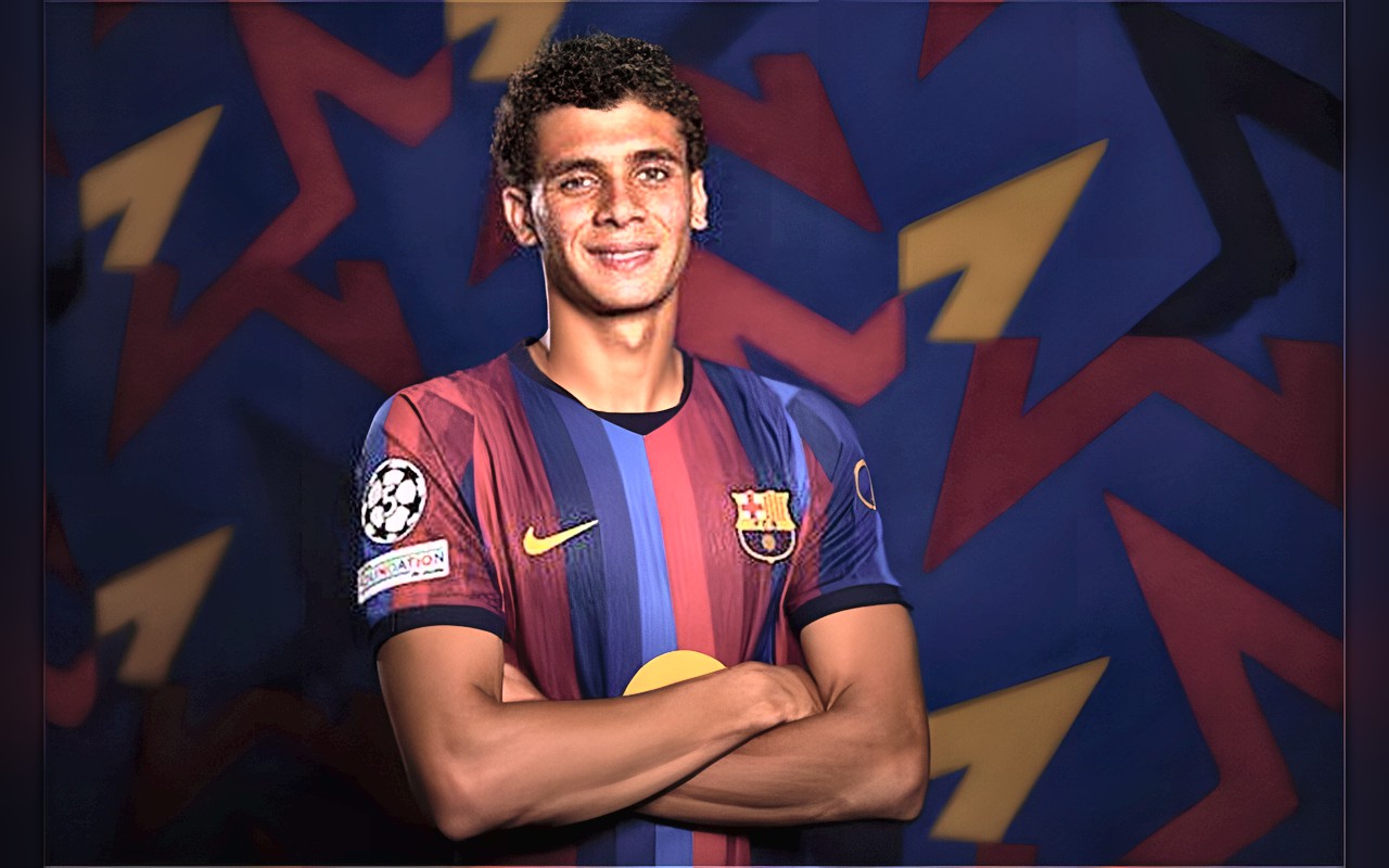 لامين يامال يطلب من برشلونة منح الفرصة لحمزة عبد الكريم بدلًا من ضم هالاند