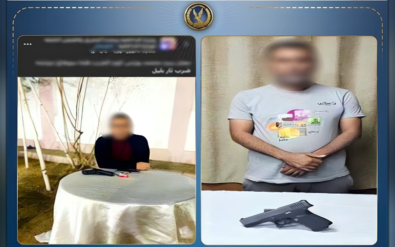 الداخلية تضبط صاحب صورة استعراض القوة بمركز طما