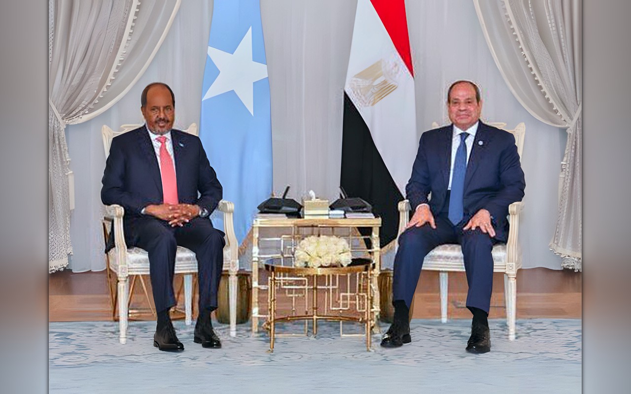 الرئيس السيسي يشدد على استمرار دعم مصر للصومال وكافة مؤسساته الوطنية