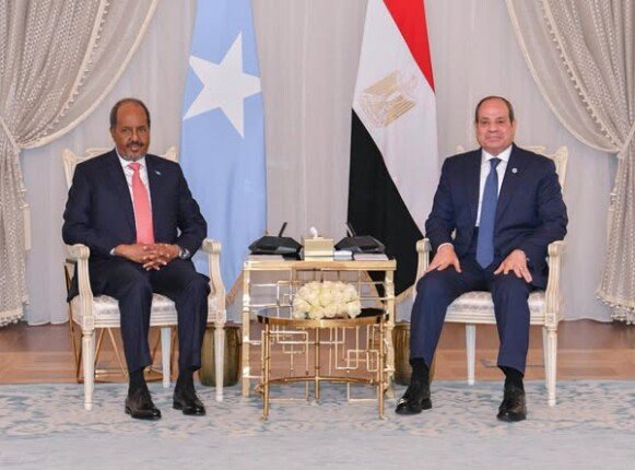 الرئيس السيسي يشدد على استمرار دعم مصر للصومال وكافة مؤسساته الوطنية