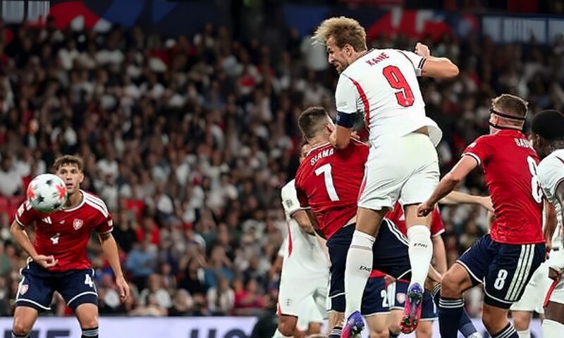 هاري كين يقود إنجلترا للفوز على التشيك في دوري الأمم الأوروبية
