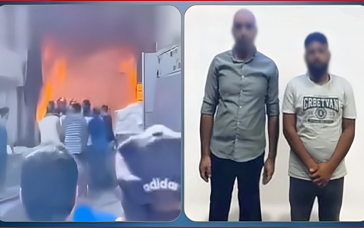 الحريق أشعل المشاجرة.. الداخلية تكشف سر اشتباك شخصين مع الحماية المدنية | فيديو