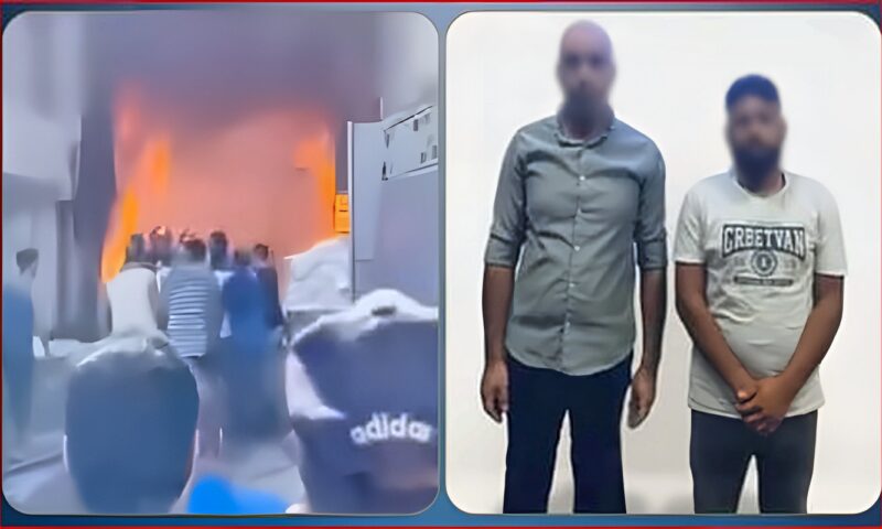 الحريق أشعل المشاجرة.. الداخلية تكشف سر اشتباك شخصين مع الحماية المدنية | فيديو