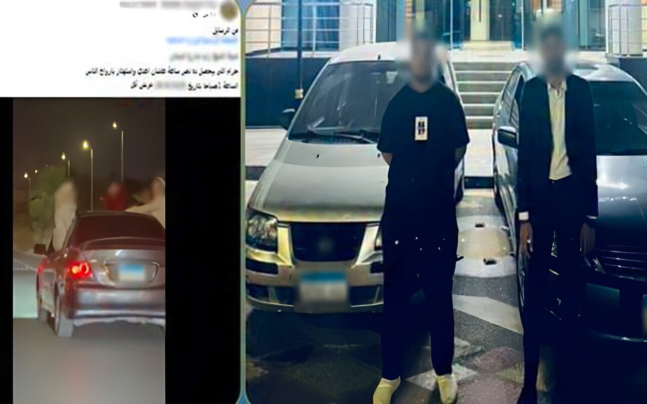 حفل زفاف انتهى في قسم الشرطة.. ملابسات فيديو «القيادة المتهورة» بالجيزة