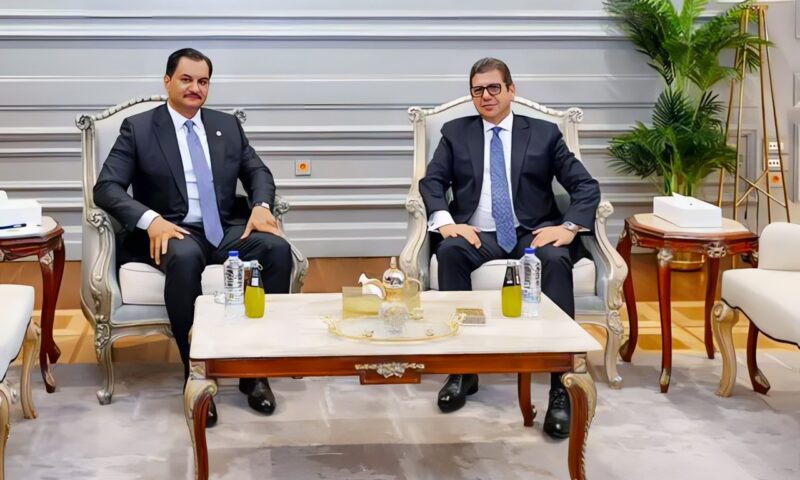 لقاء مصري ليبي في القاهرة.. حسن رشاد وصدام حفتر يؤكدان متانة العلاقات بين البلدين