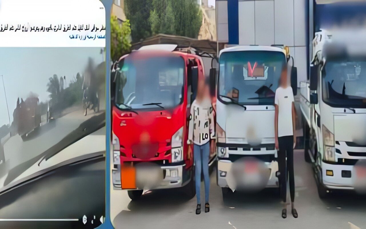 ضبط قائدي 3 سيارات نصف نقل بتهمة أداء حركات استعراضية بالفيوم