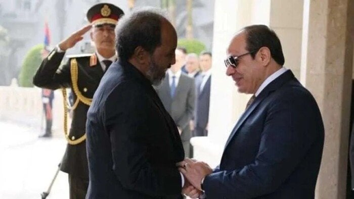 رئيس الصومال: علاقتنا مع مصر تاريخية وأخوية ونقدر دعمها لنا سياسيًا وأمنيًا وتنمويًا