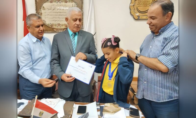 إدارة الفشن التعليمية ببني سويف تُكرم الفائزين في تحدي القراءة العربي