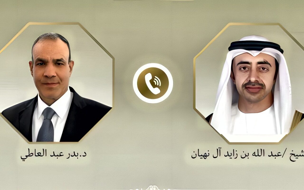 عبد العاطي يؤكد لنظيره الإماراتي ضرورة تكثيف الجهود لاحتواء التوترات بالمنطقة