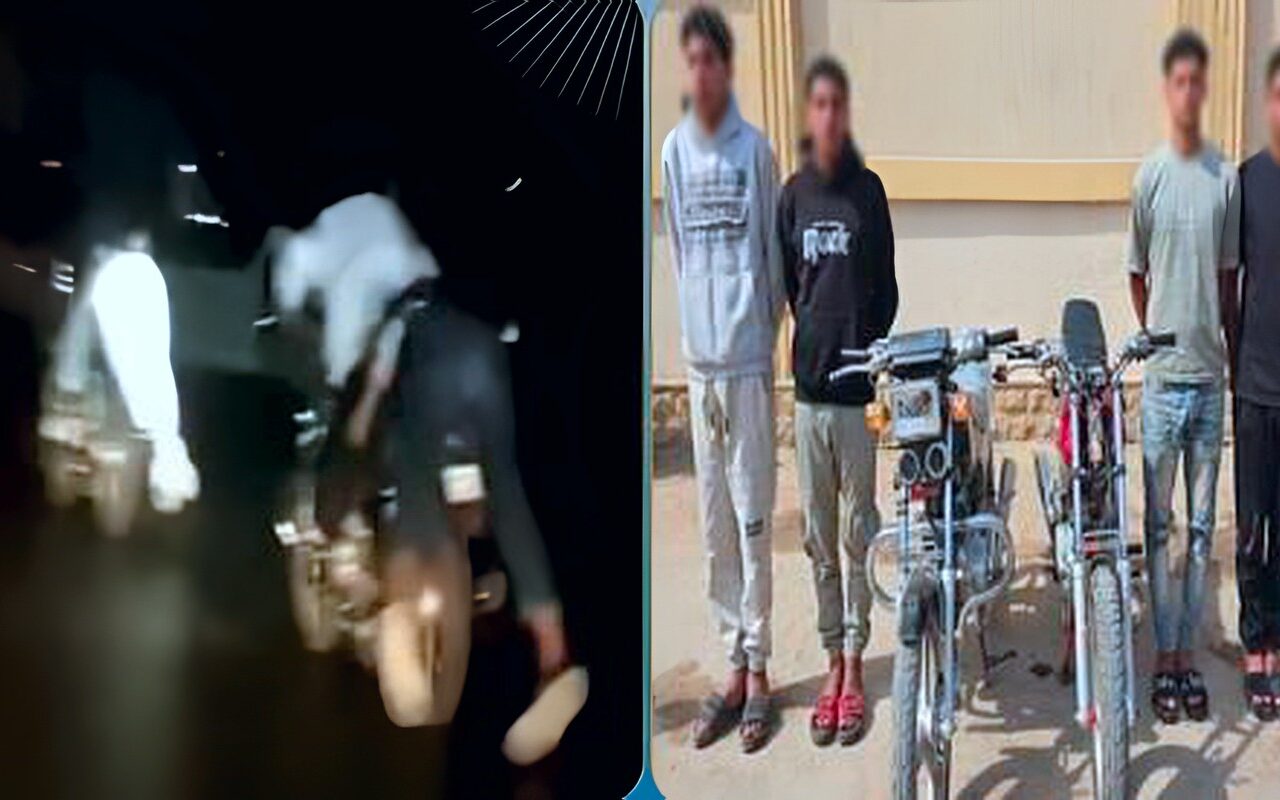 القبض على قائدي دراجتين ناريتين بتهمة أداء حركات استعراضية بالمنوفية