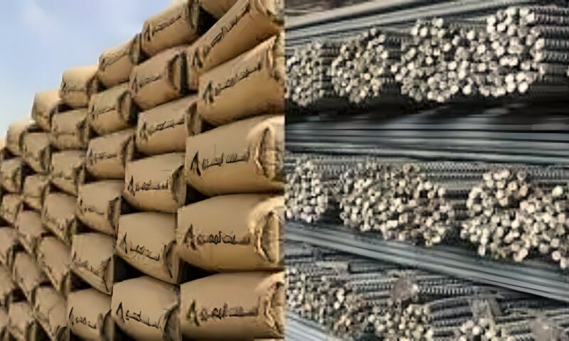 استقرار أسعار الحديد والأسمنت اليوم الإثنين 12 أكتوبر في مصر