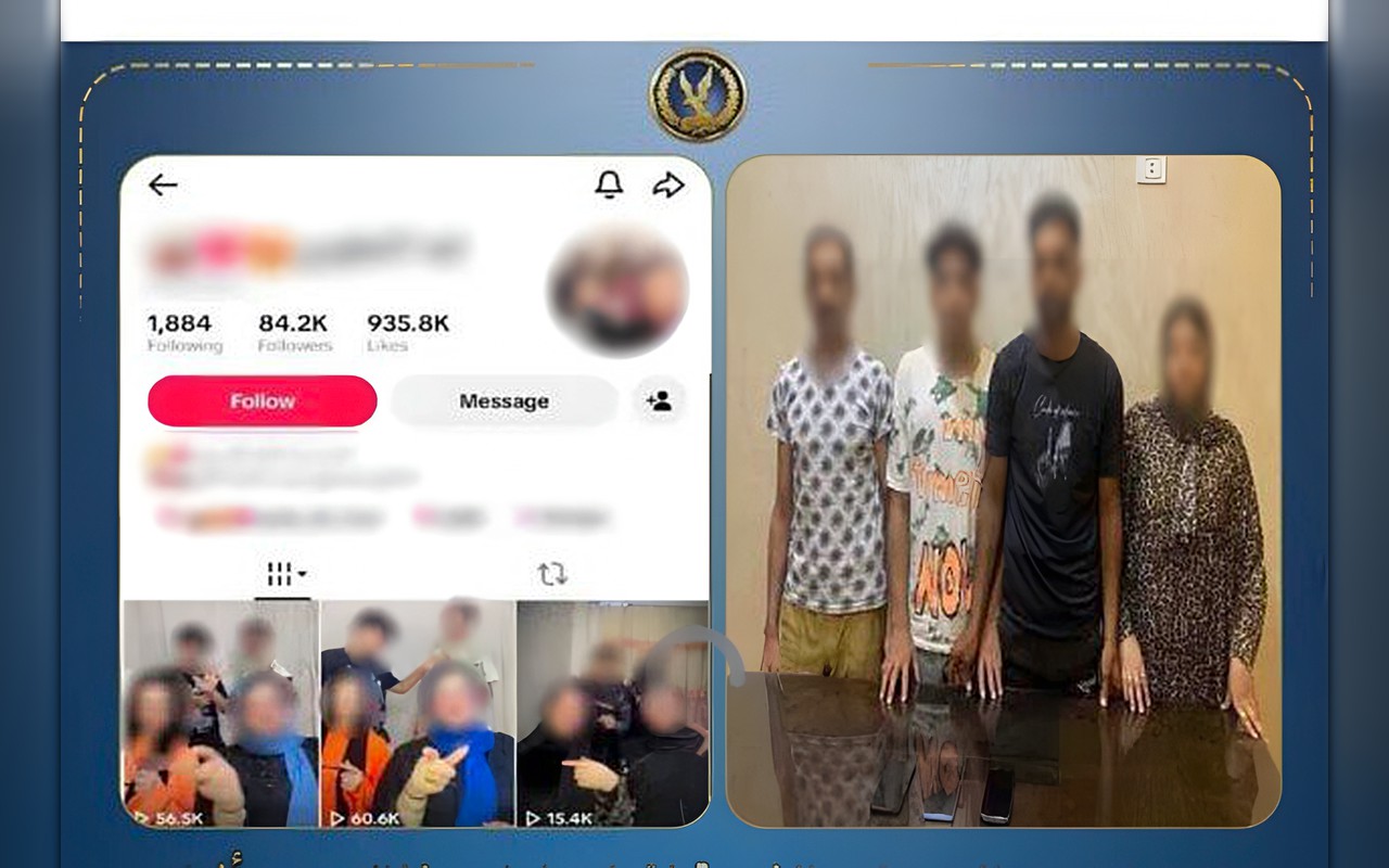 ضبط سيدة تستغل أفراد أسرتها في التسول الإلكتروني لتحقيق أرباح من «الهدايا الرقمية»