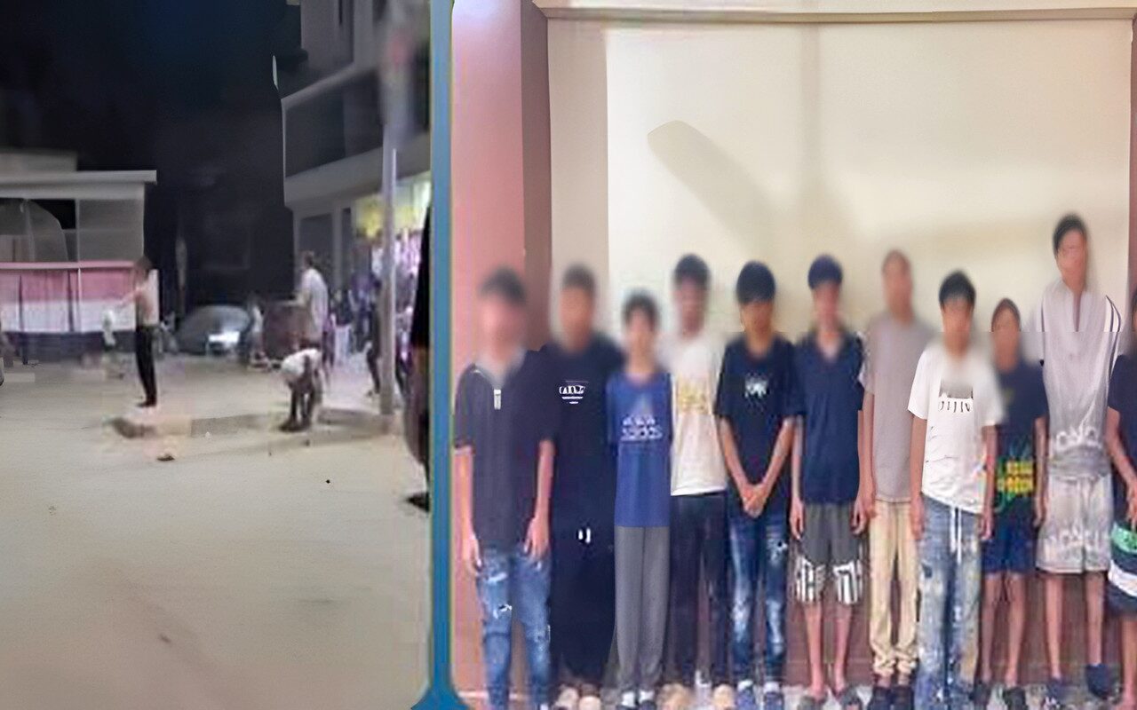 كشف ملابسات حدوث مشاجرة بين طلاب والتراشق بالحجارة في الغربية