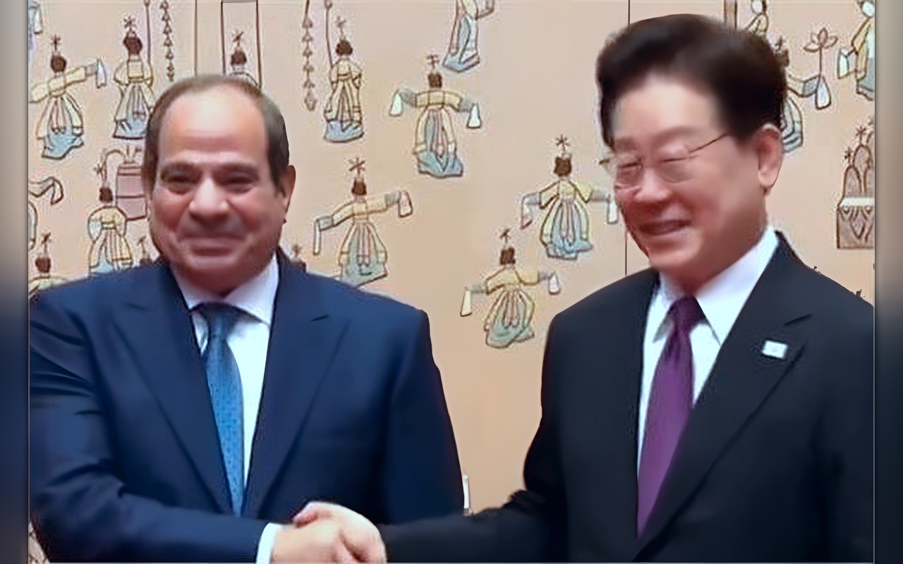 الرئيس السيسي من سول: نرتقي بالعلاقات المصرية الكورية إلى مستوى الشراكة الاستراتيجية