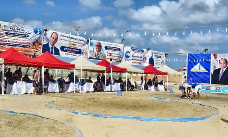 أبطال المشروع القومي للموهبة بأسيوط يحصدون 6 ميداليات في بطولة الجمهورية للمصارعة الشاطئية