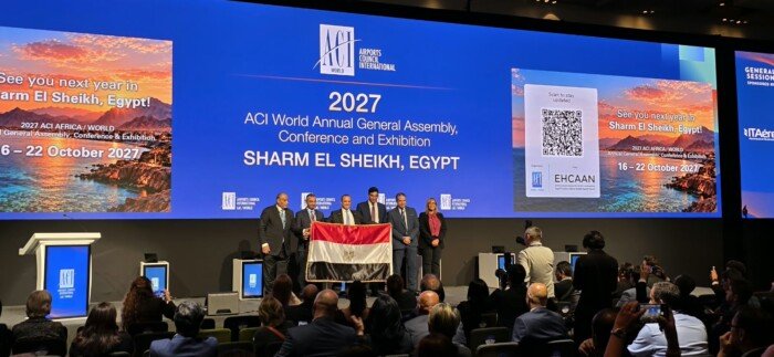 شرم الشيخ تستعد لحدث عالمي.. مصر تتسلم راية استضافة الجمعية العامة للمطارات 2027