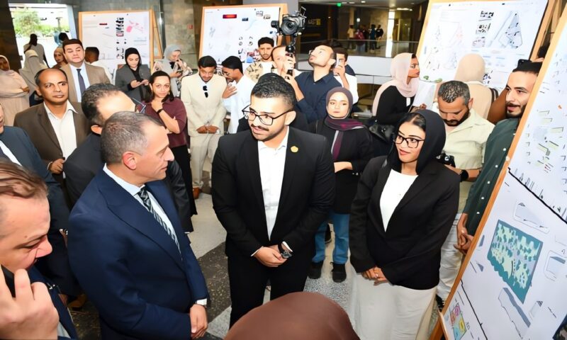 محافظ أسوان يفتتح معرض «مختبر التبريد الحضري»