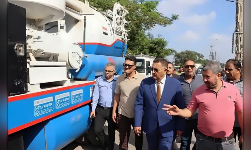محافظ القليوبية يتفقد جاهزية منظومة مواجهة الأمطار بمحاكاة حية في أنفاق بنها وطوخ وقها وشبرا الخيمة