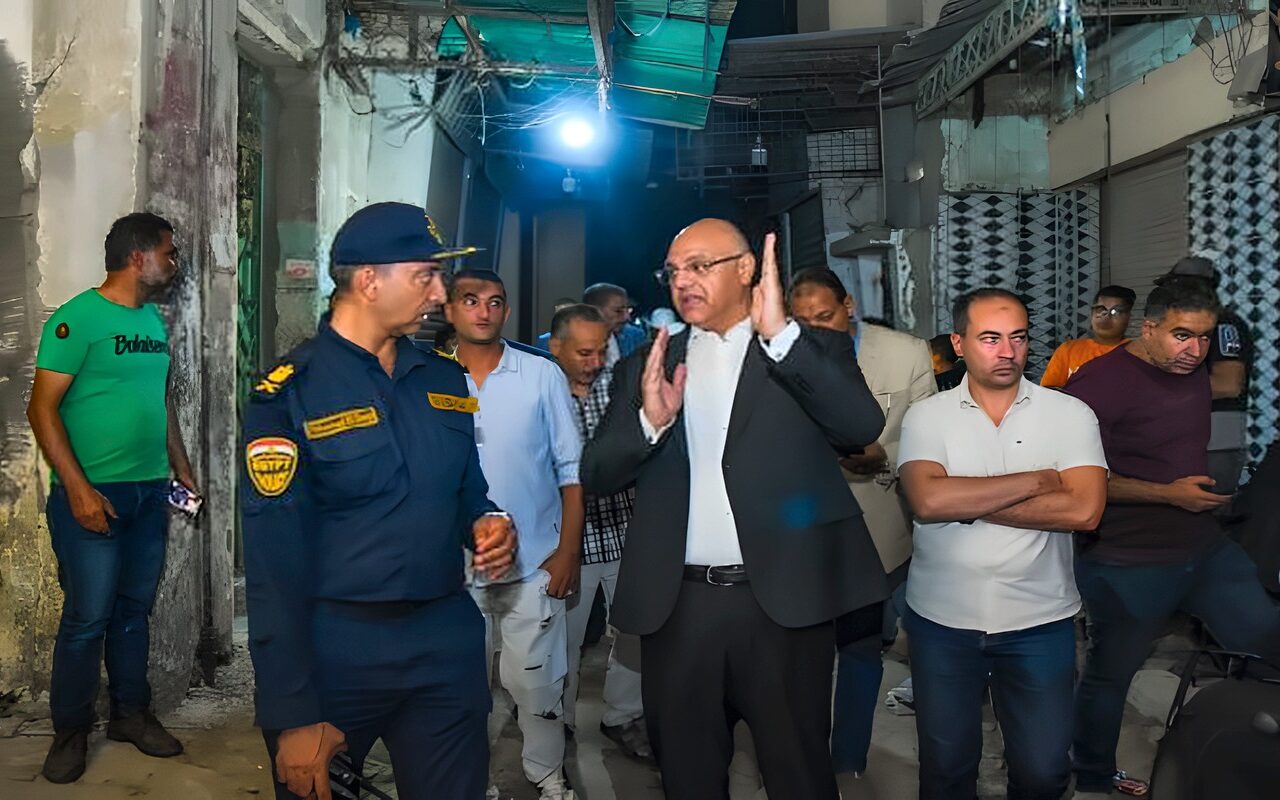 ​تحرك عاجل لمحافظ الإسكندرية ومدير الأمن بعد ظهور ميل خطير بعقار في حي غرب
