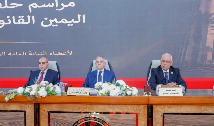 أعضاء النيابة العامة الجدد يؤدون اليمين القانونية بمقر وزارة العدل بالعاصمة الجديدة