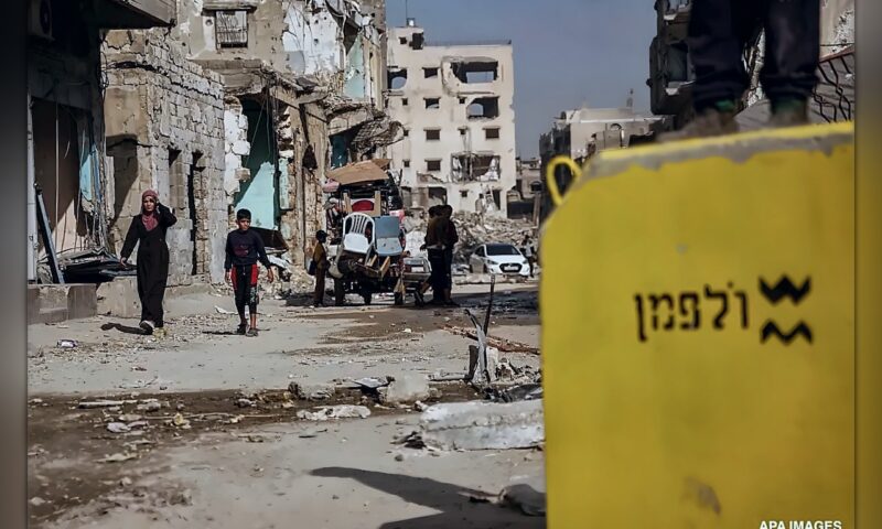 مكعبات صفراء عند أطراف الشجاعية تنذر بتوسع السيطرة الإسرائيلية شرق غزة