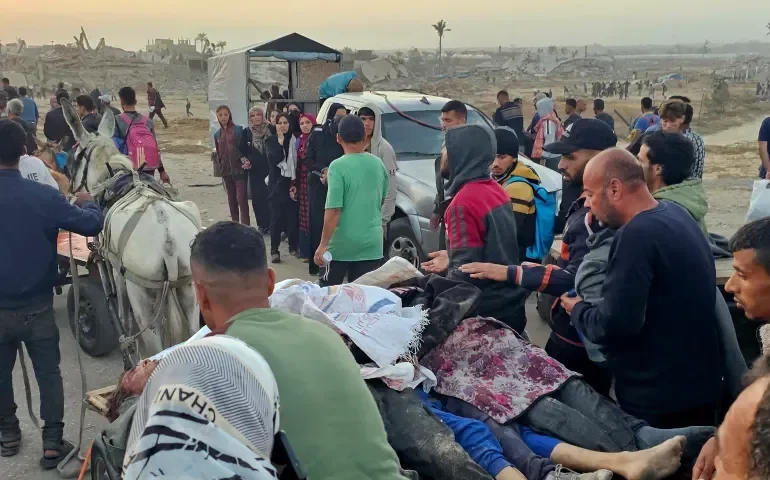 الاحتلال يواصل قصف غزة وبرنامج الأغذية العالمي يقلّص مساعداته لنصف مليون شخص