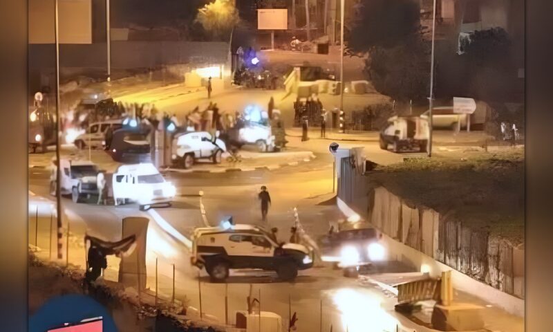 اعتداءات للمستوطنين على طرق الضفة.. ومواجهات في قرية بورين جنوب نابلس