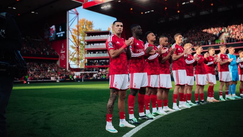 الدوري الإنجليزي، آرسنال يفشل في فك شباك نوتنجهام فورست في الشوط الأول