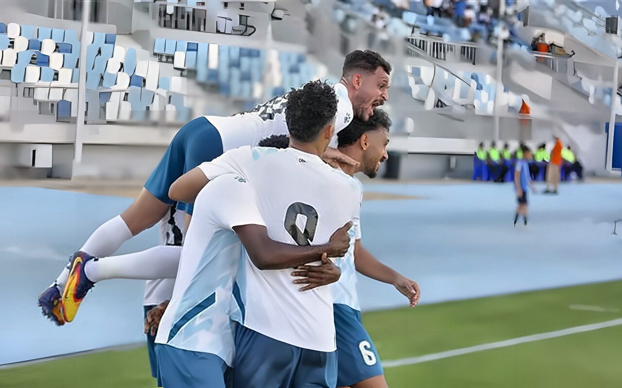 الدوري الممتاز، القناة يتقدم على المصري 0/1 في الشوط الأول