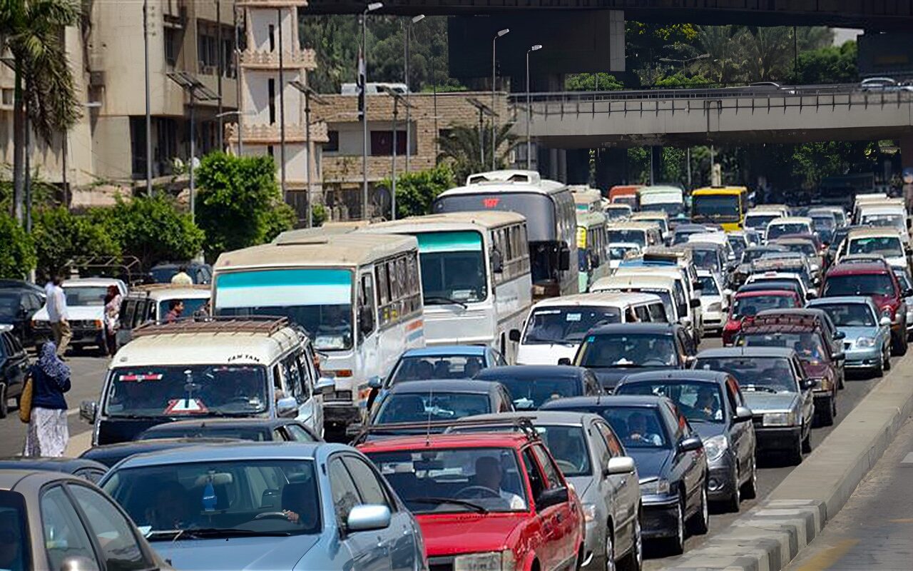 حالة المرور اليوم، كثافات متقطعة على المحاور والميادين بالقاهرة والجيزة